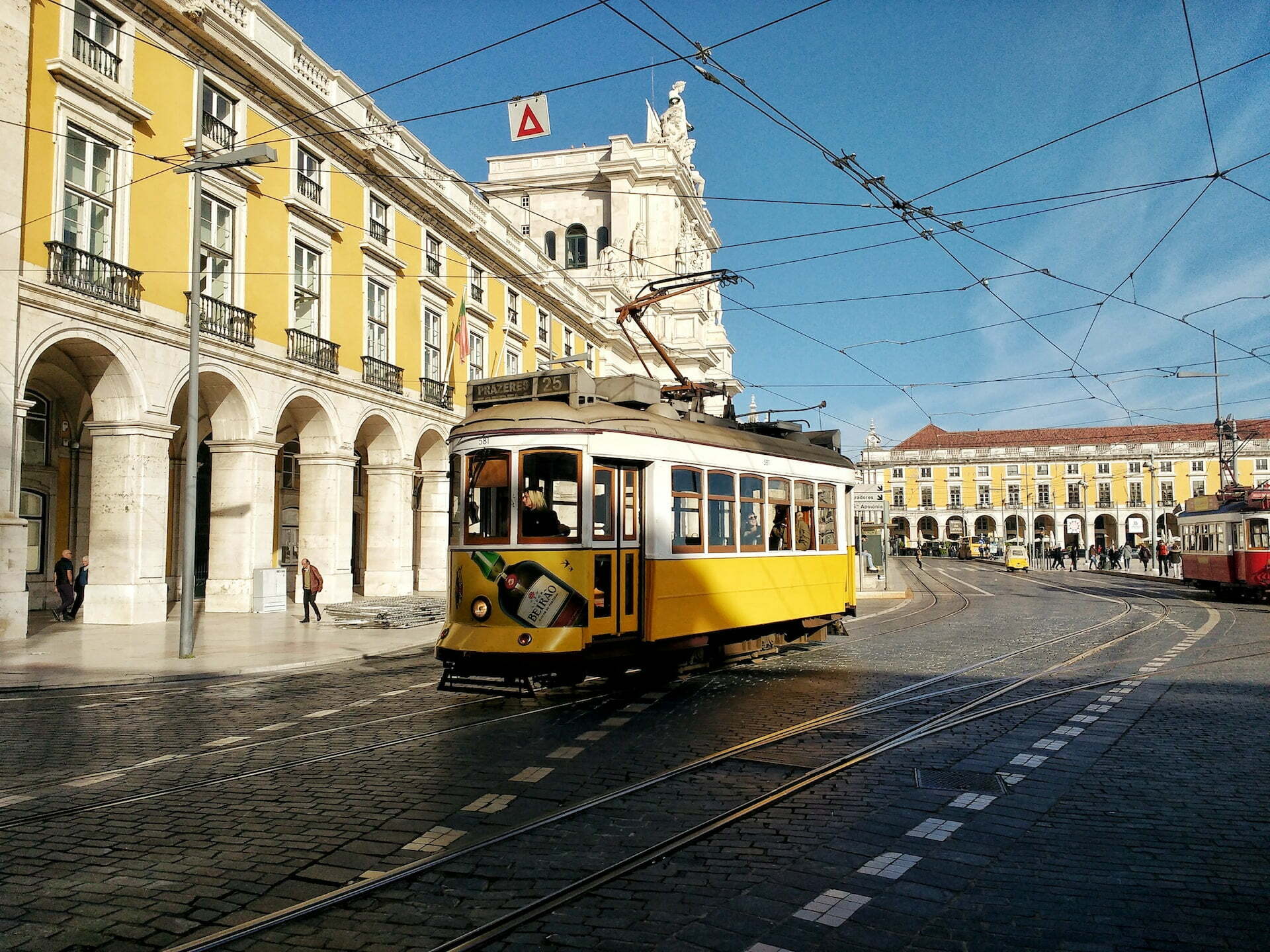 tram in lisbon