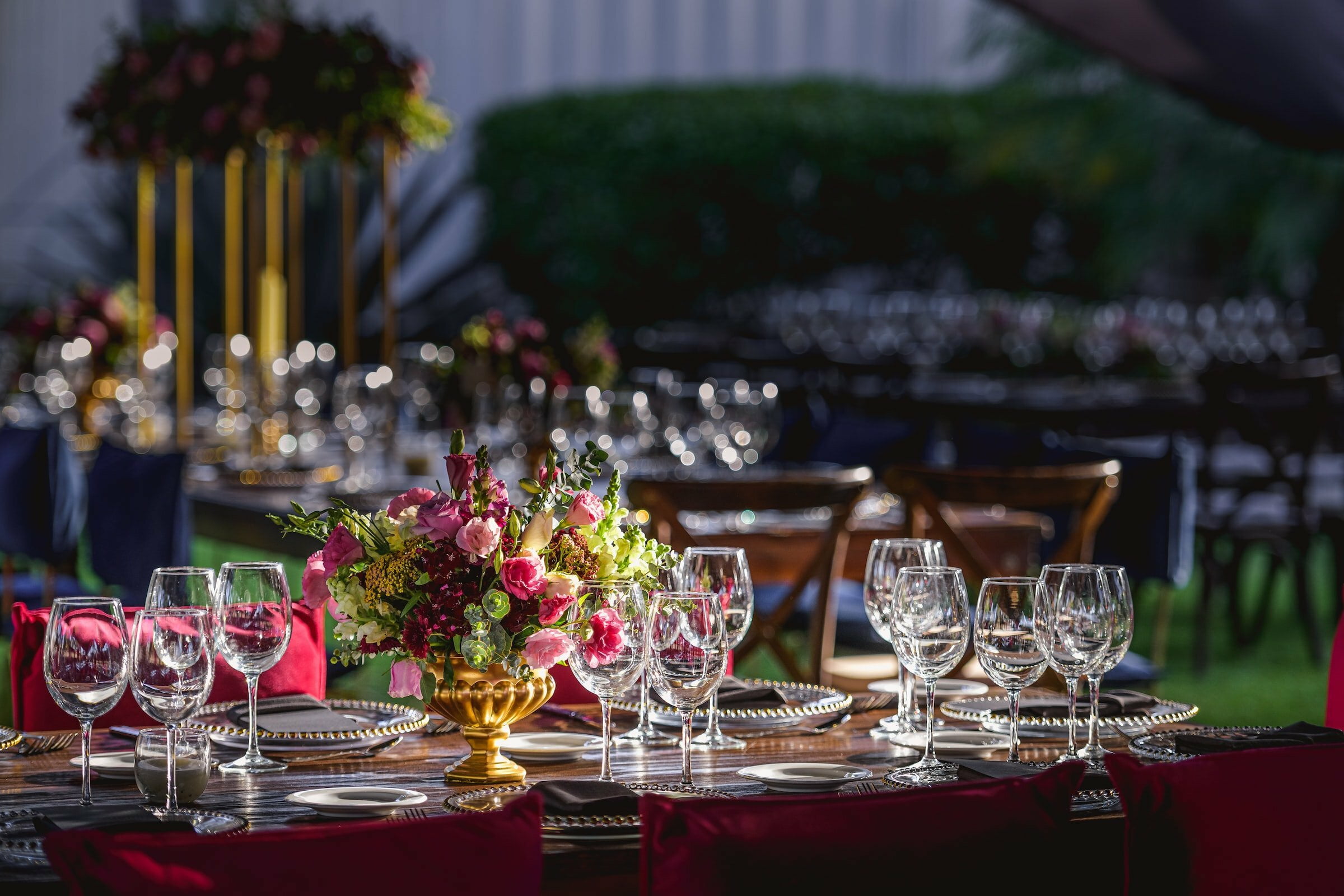 table setup